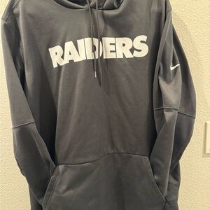 Nike Men's Black Raiders Sweater